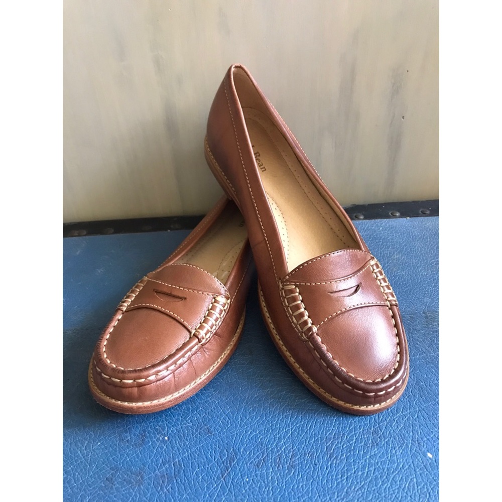 L.L. Bean Women’s Hand-sewn Leather Loafers